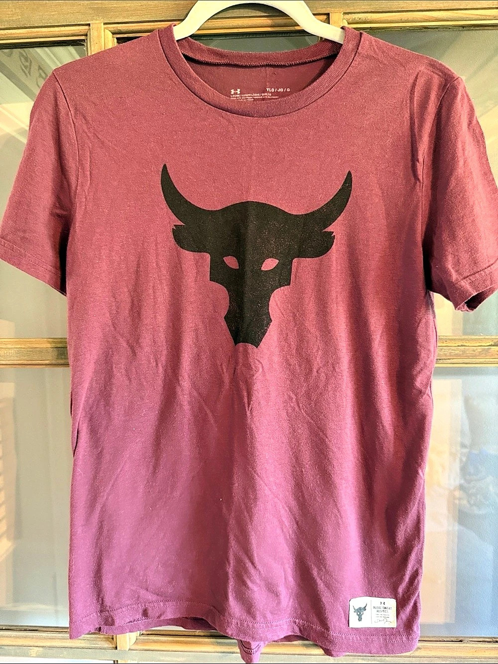 Under Armour Project Rock Graphic Tee YL